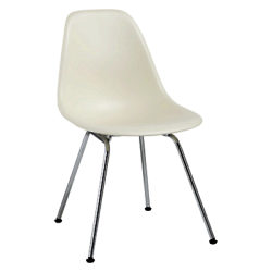 Vitra Eames DSX 43cm Side Chair Cream / Chrome